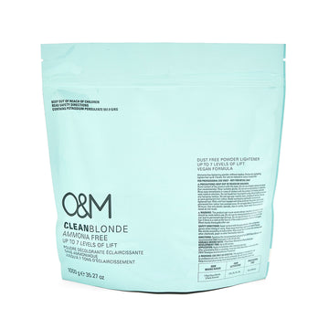 O&M CLEAN BLONDE Ammonia Free Powder Lightener 1000g